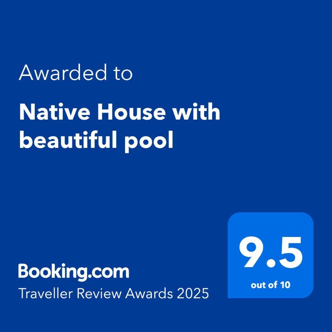 Native House With Beautiful Pool Villa Bagac Екстериор снимка